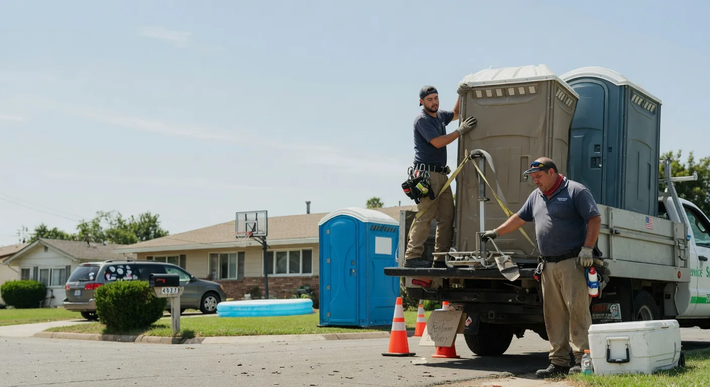 Porta Potty Rental in Falls City, TX near me