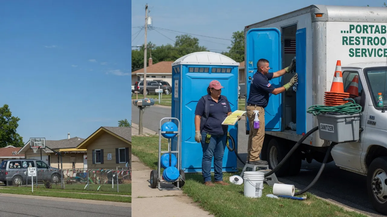 Portable Toilet Rental in Falls City, TX near me